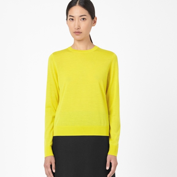COS Sweaters - COS yellow lightweight sweater